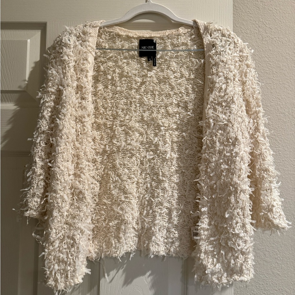 Nic and Zoe three-quarter sleeve lightweight sweater